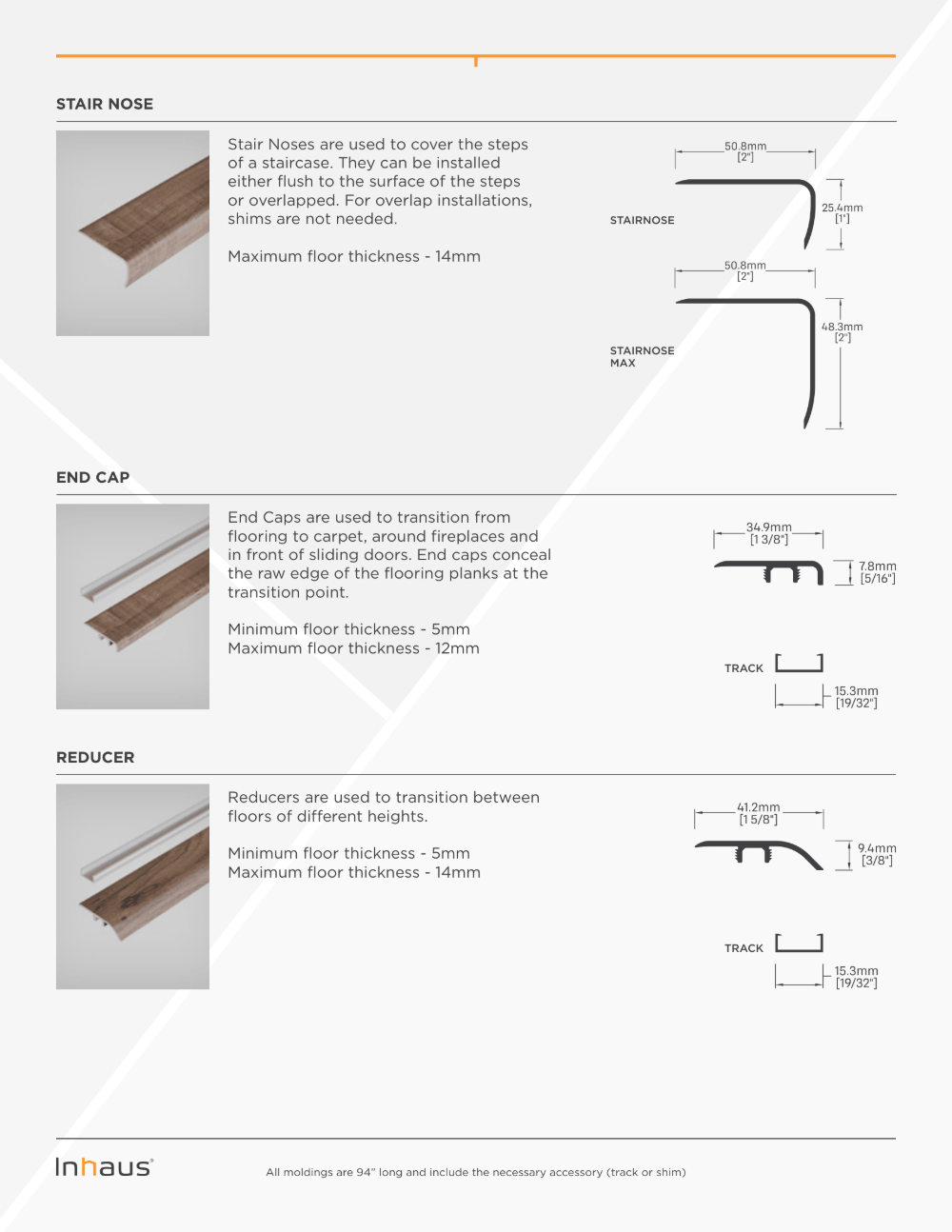 Inhaus Moldings Brochure Page 3