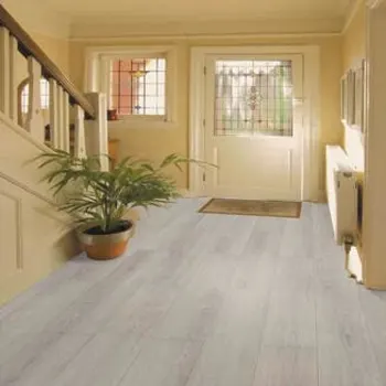 Solido Elite Grey Flooring in a warm entry way