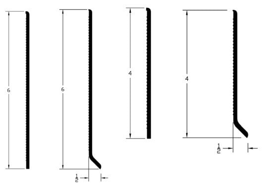 Cove Base Measurments