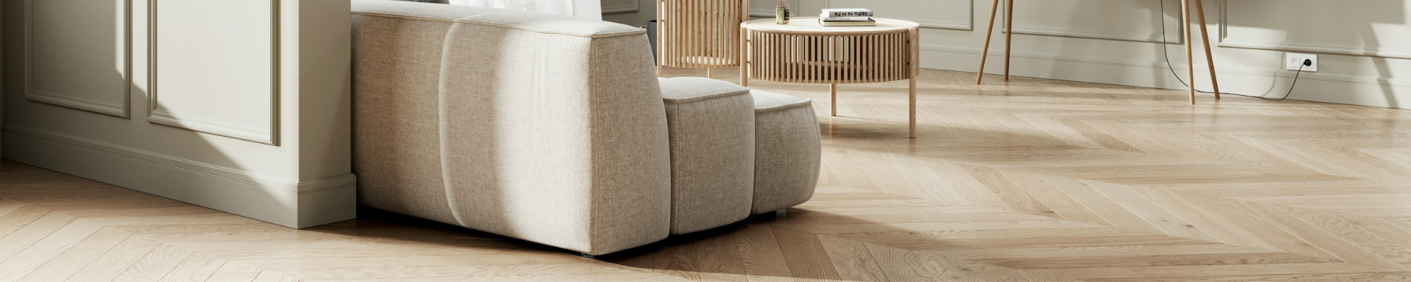Wood floors in a stylish home by Southland Floors, Inc