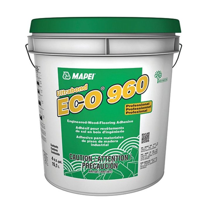 UB960 HIGH TACK LATEX BASED-SPREAD RATE 180-220 SF- 4 GAL